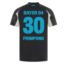 Pánské fotbalový oblečení Bayer Leverkusen Jeremie Frimpong #30 Tretí košile 2024-25 Krátkým Rukávem